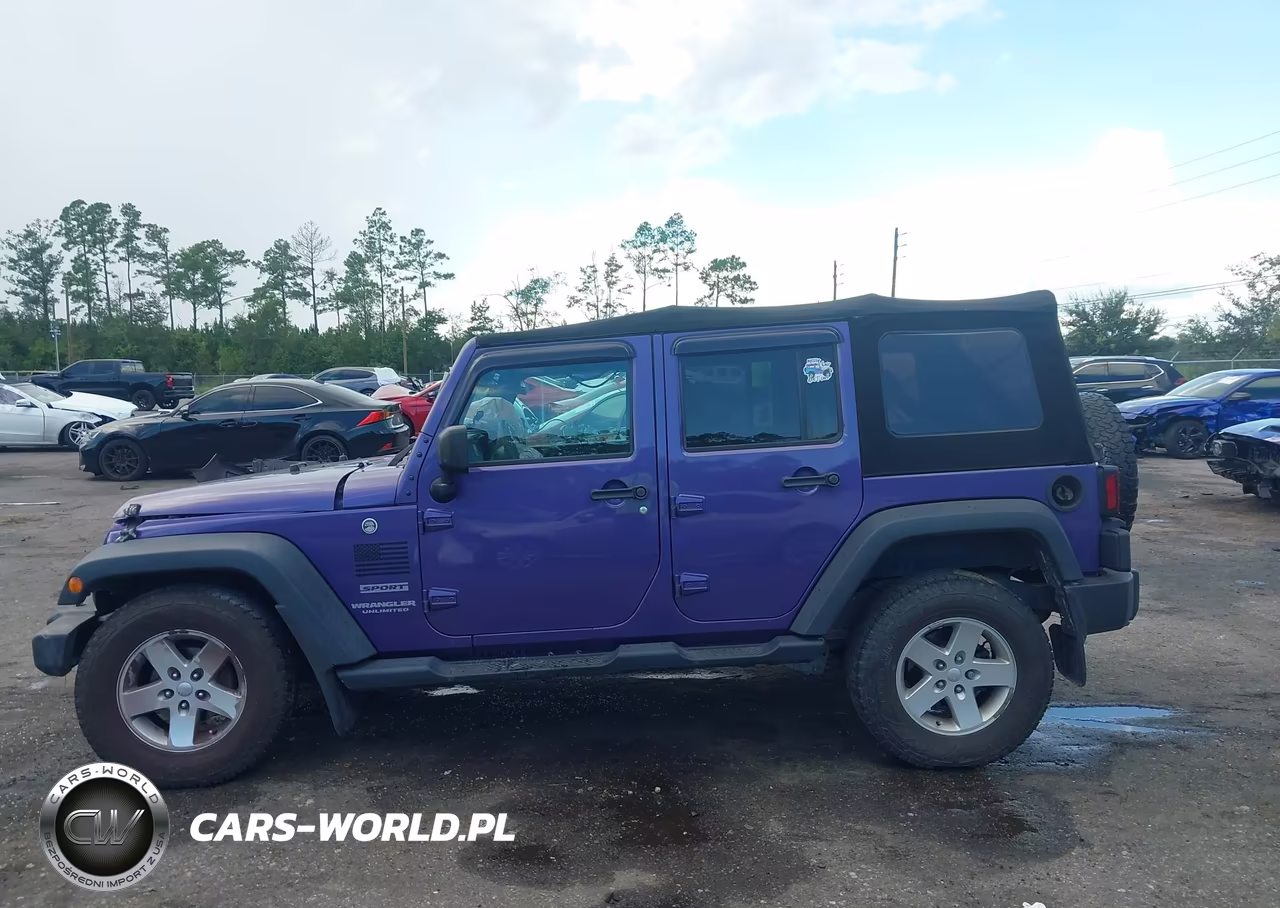2017 Jeep Wrangler Unlimited Sport 4X4 VIN:1C4BJWDG5HL713115 - 13