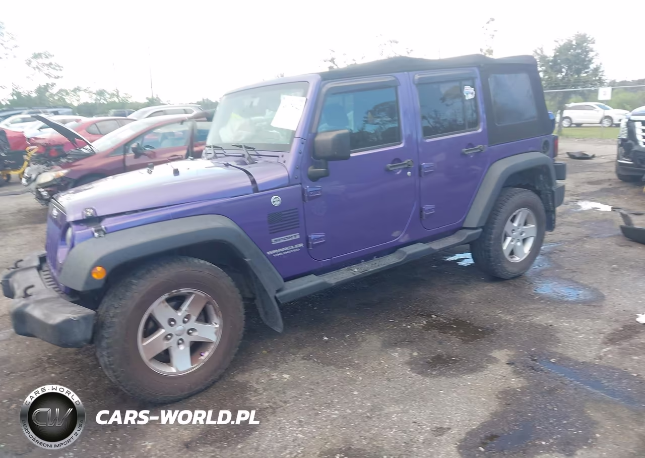 2017 Jeep Wrangler Unlimited Sport 4X4 VIN:1C4BJWDG5HL713115 - 2