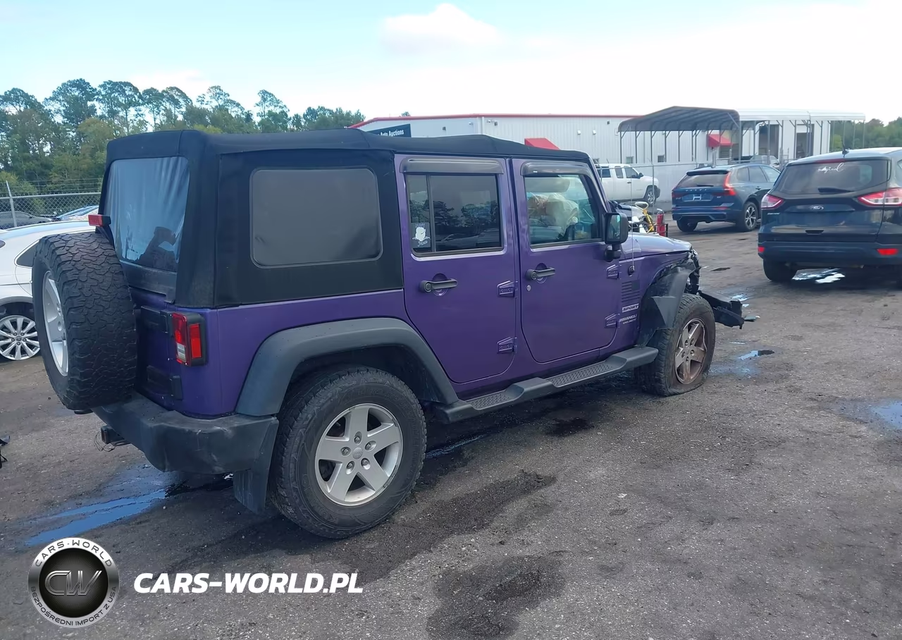 2017 Jeep Wrangler Unlimited Sport 4X4 VIN:1C4BJWDG5HL713115 - 4