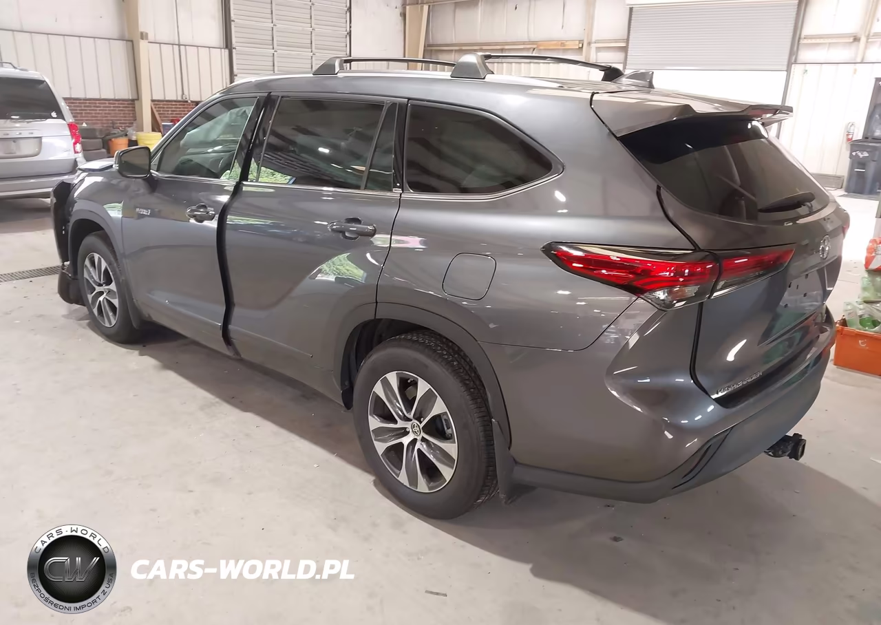 2021 Toyota Highlander Hybrid Xle VIN:5TDHARAH6MS011225 - 3