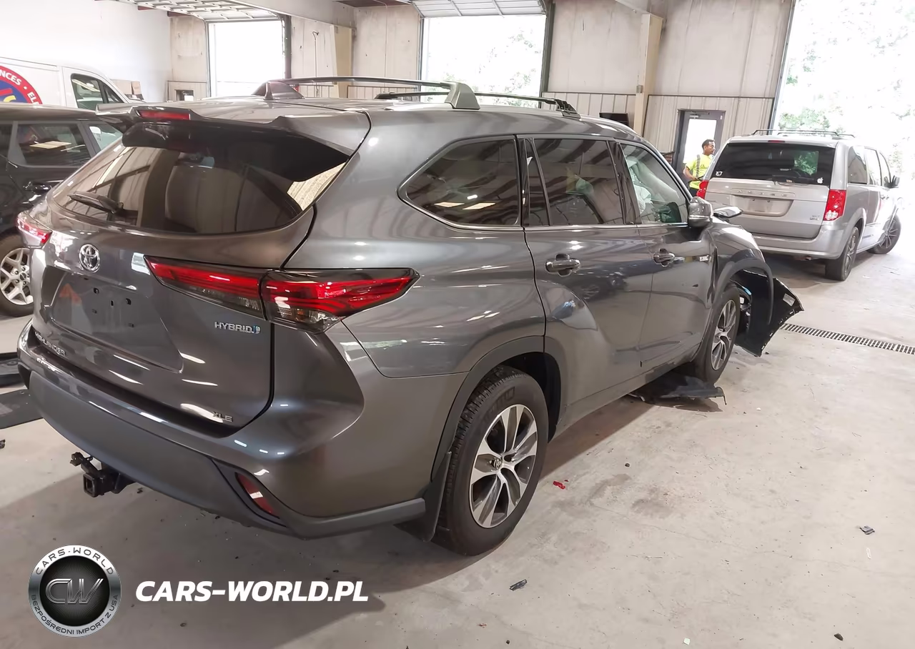 2021 Toyota Highlander Hybrid Xle VIN:5TDHARAH6MS011225 - 4