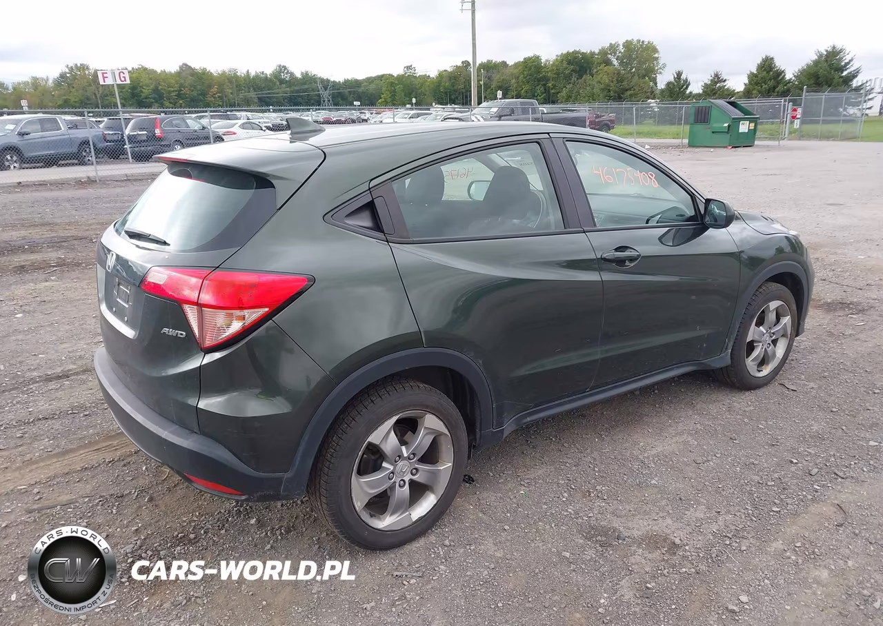 2018 Honda Hr-V Lx VIN:3CZRU6H32JG701191 - 4