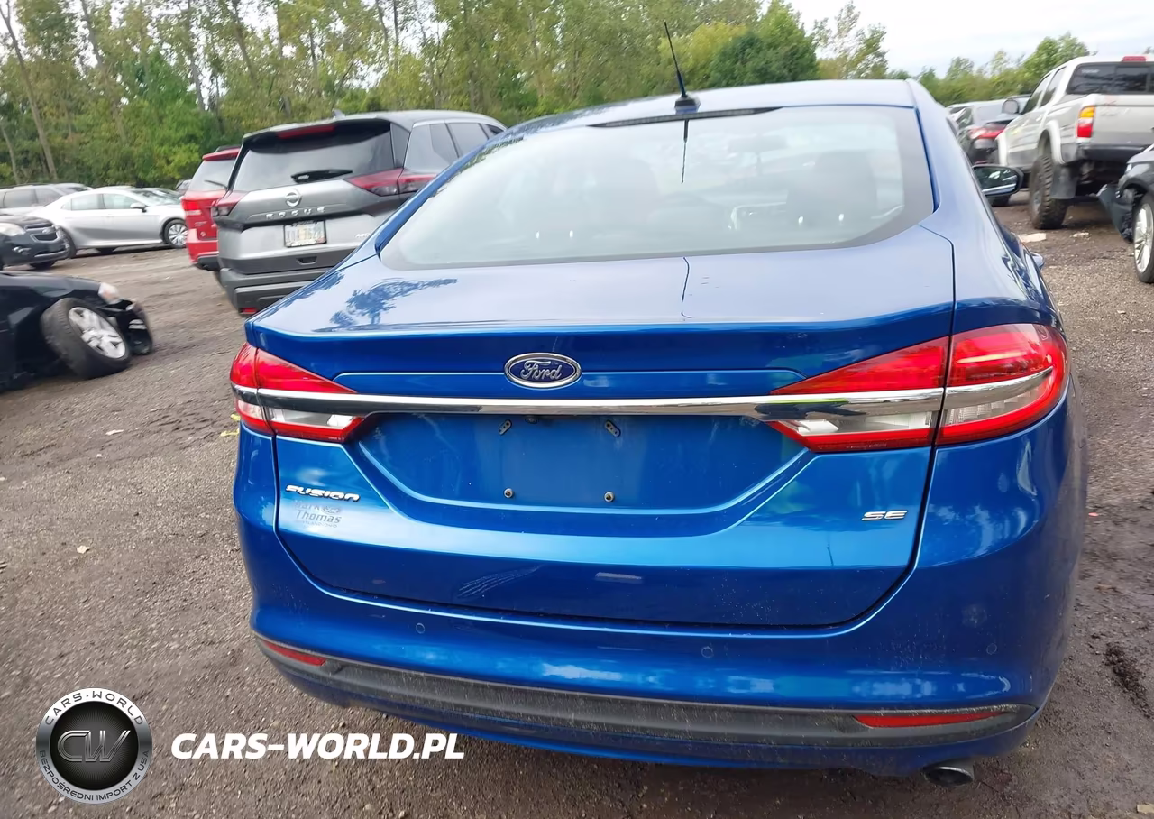 2018 Ford Fusion Se VIN:3FA6P0H77JR114186 - 17