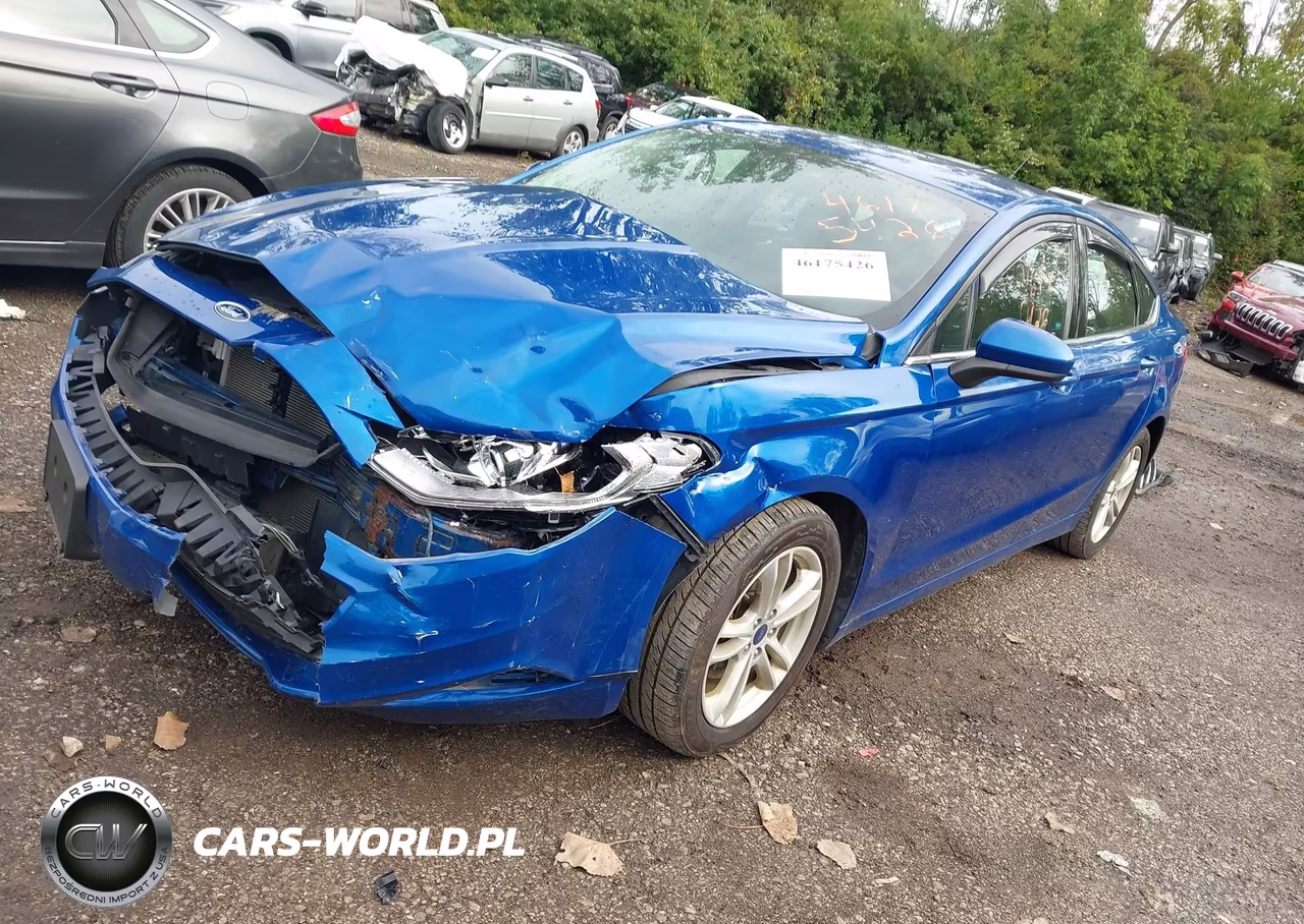 2018 Ford Fusion Se VIN:3FA6P0H77JR114186 - 2