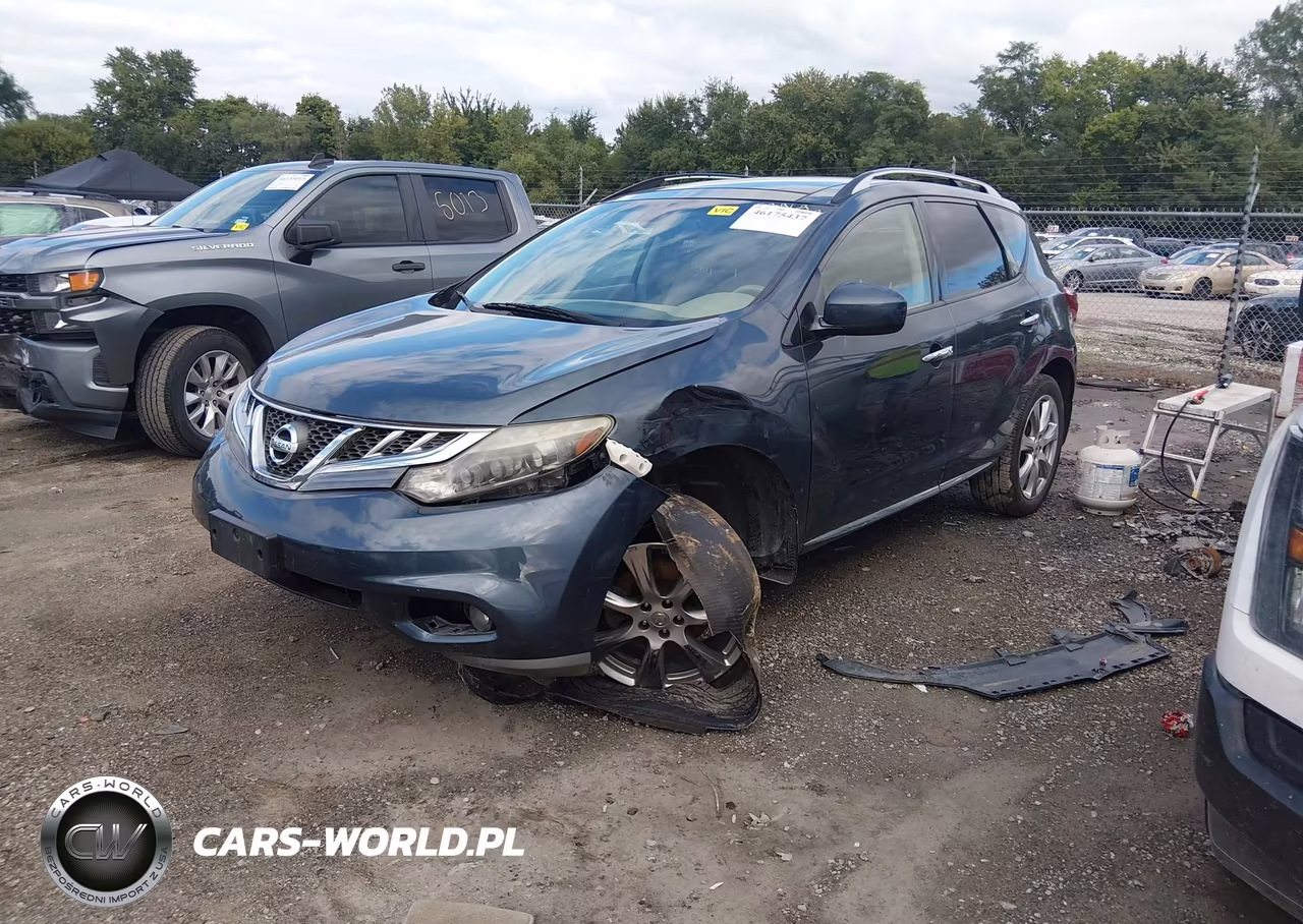 2014 Nissan Murano Le VIN:JN8AZ1MW9EW506143 - 2