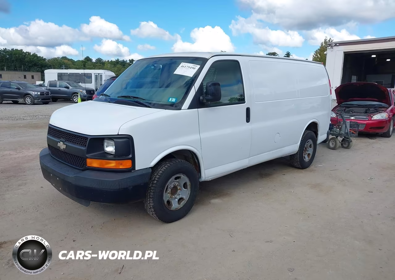 2009 Chevrolet Express 2500 Work Van VIN:1GCGG25C691118540 - 2