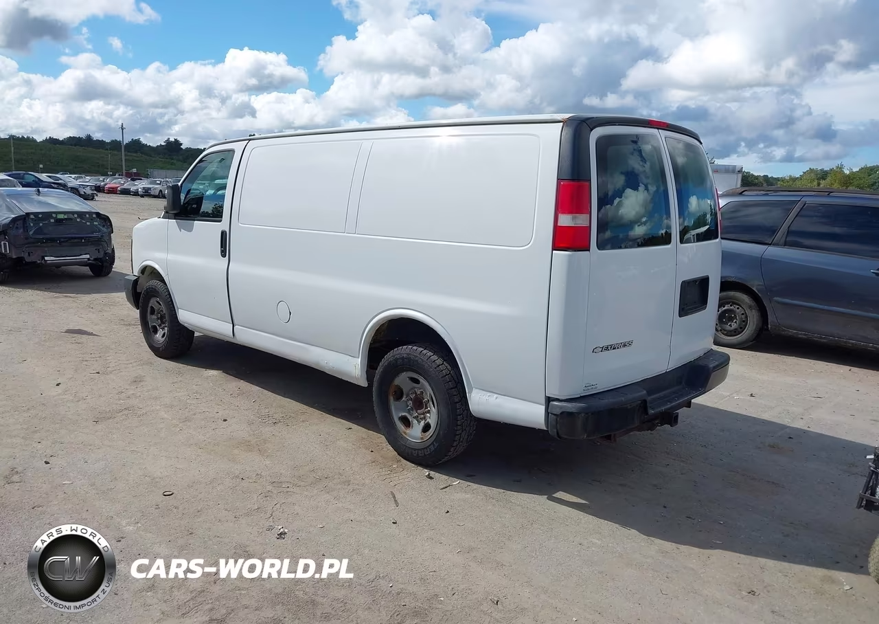 2009 Chevrolet Express 2500 Work Van VIN:1GCGG25C691118540 - 3