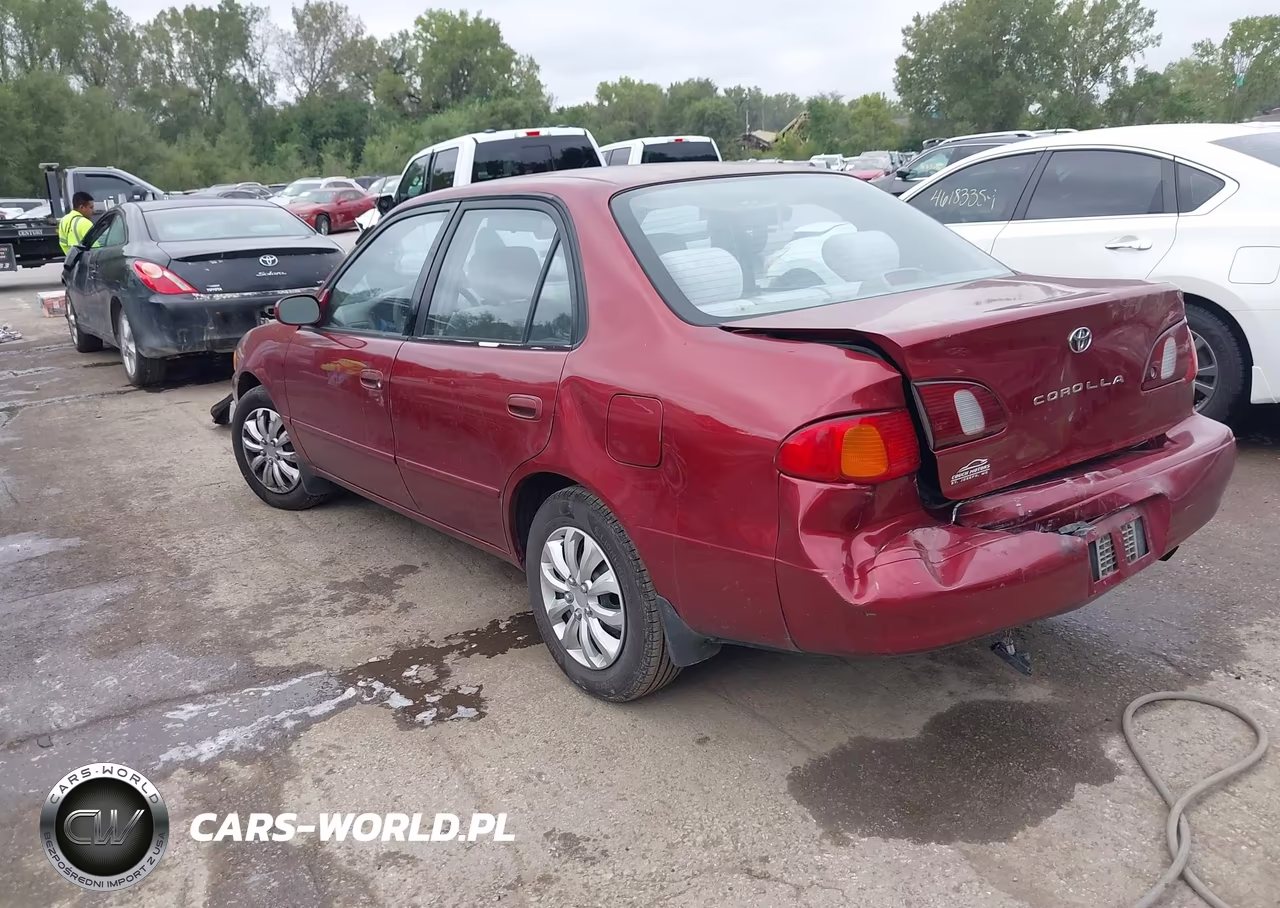 2000 Toyota Corolla Le VIN:1NXBR12E1YZ369852 - 3
