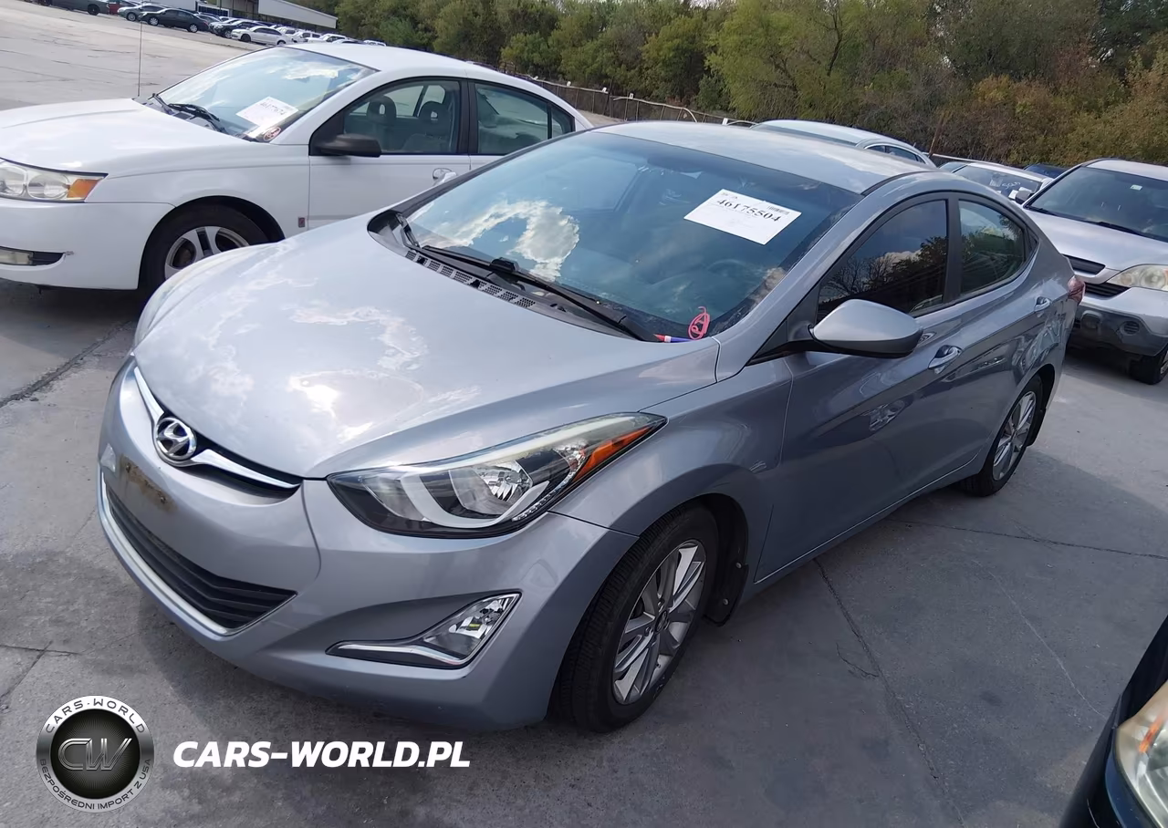 2015 Hyundai Elantra Se VIN:5NPDH4AE5FH619605 - 2