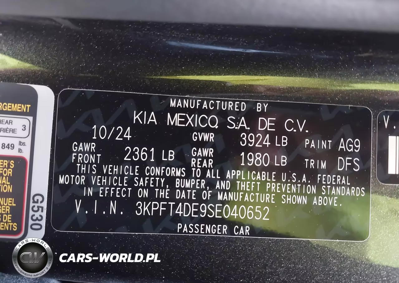 2025 Kia K4 Lx VIN:3KPFT4DE9SE040652 - 9