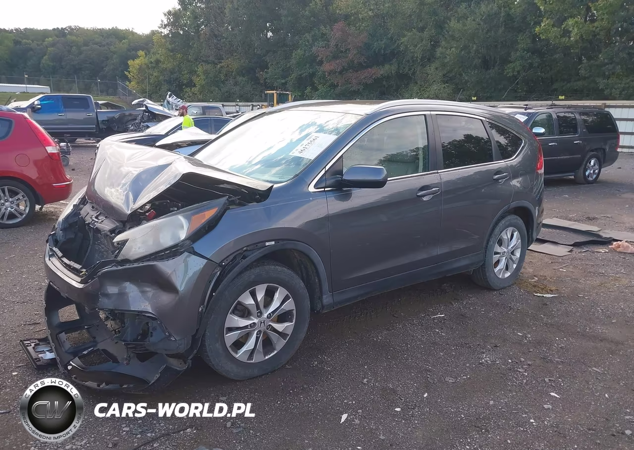 2013 Honda Cr-V Ex-L VIN:2HKRM4H78DH616333 - 2