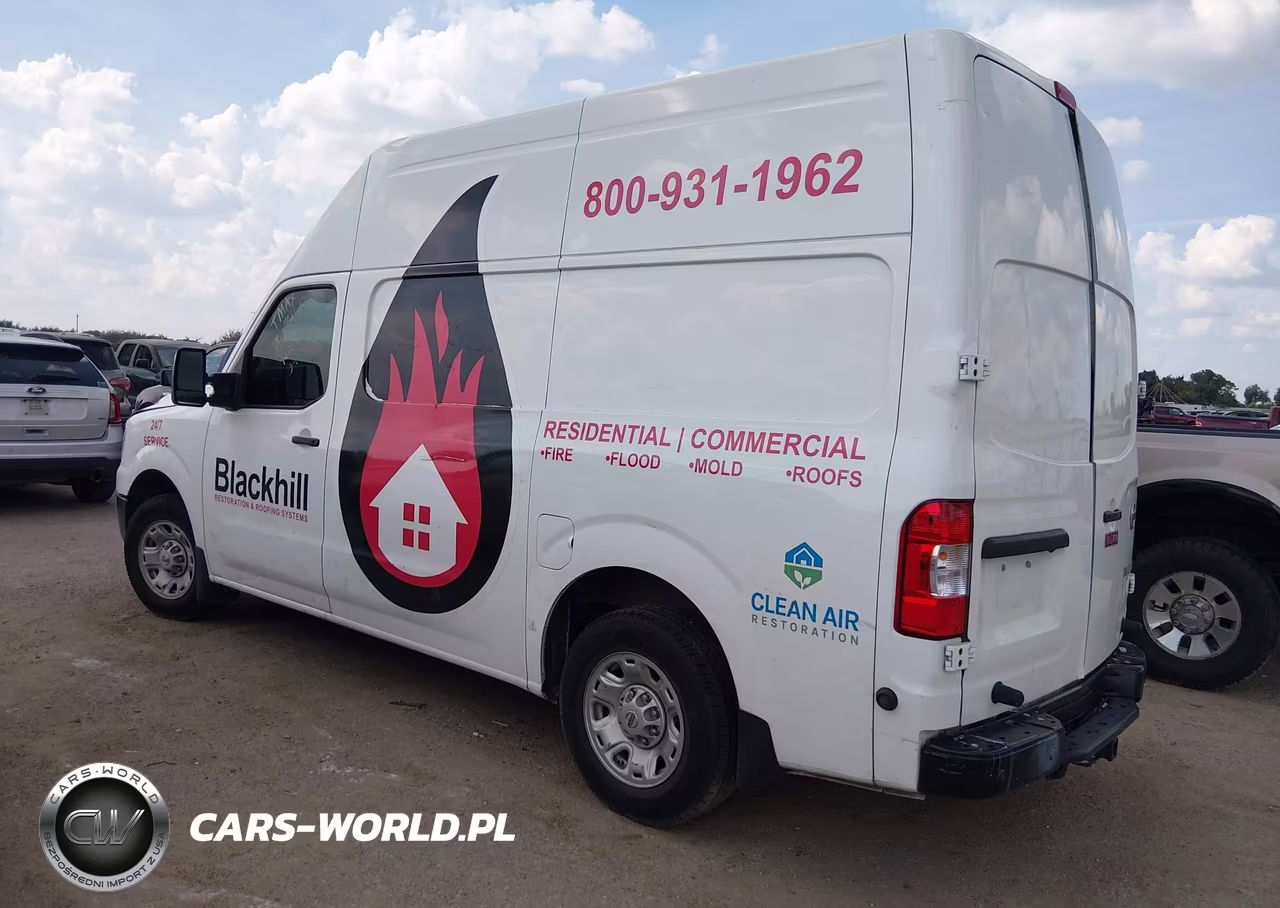 2021 Nissan Nv Cargo Nv2500 Hd Sv High Roof V8 VIN:1N6AF0LY0MN803160 - 3