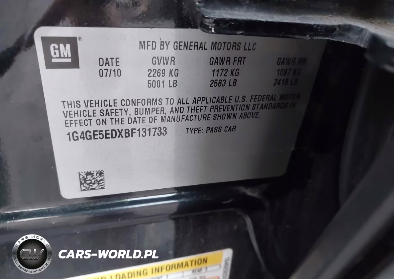 2011 Buick Lacrosse Cxs VIN:1G4GE5EDXBF131733 - 9
