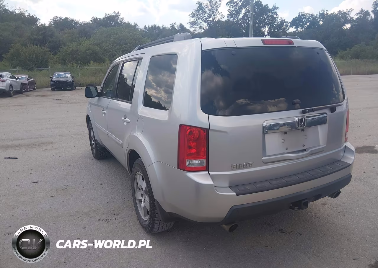 2011 Honda Pilot Ex-L VIN:5FNYF3H50BB038027 - 3