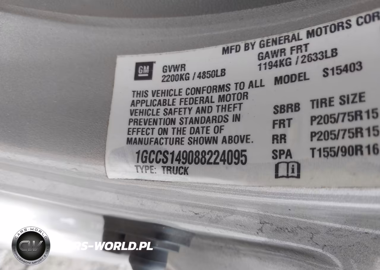 2008 Chevrolet Colorado Work Truck VIN:1GCCS149088224095 - 9
