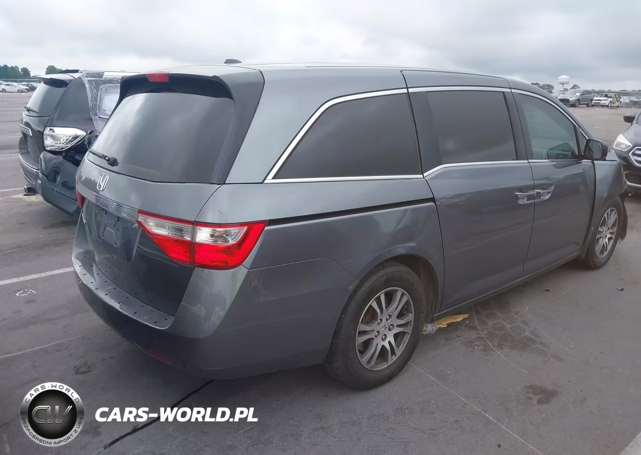 2011 Honda Odyssey Ex-L VIN:5FNRL5H68BB050380 - 4