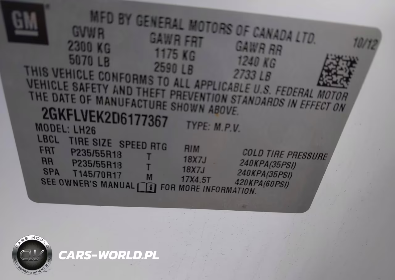 2013 GMC Terrain Slt-1 VIN:2GKFLVEK2D6177367 - 9
