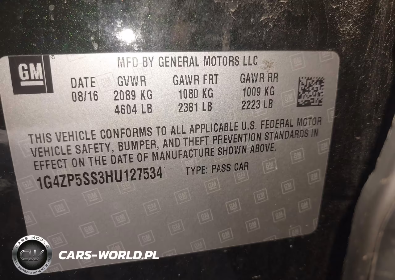 2017 Buick Lacrosse Essence VIN:1G4ZP5SS3HU127534 - 9