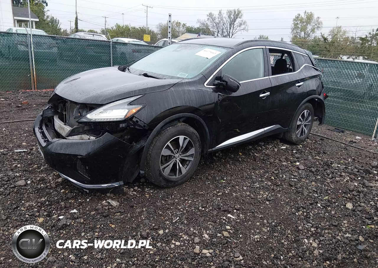 2020 Nissan Murano Sv Intelligent Awd VIN:5N1AZ2BS0LN106164 - 2