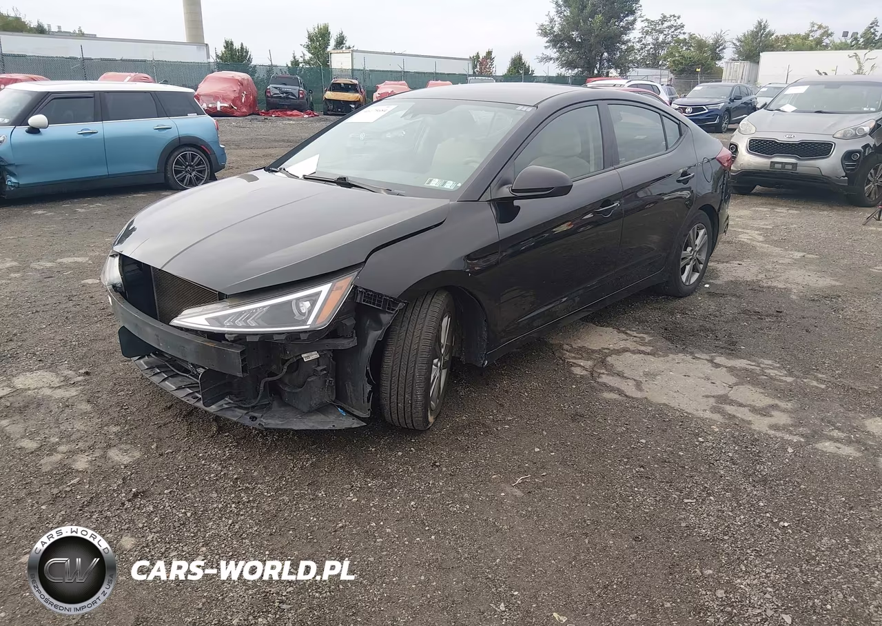 2019 Hyundai Elantra Sel VIN:5NPD84LF6KH415248 - 2