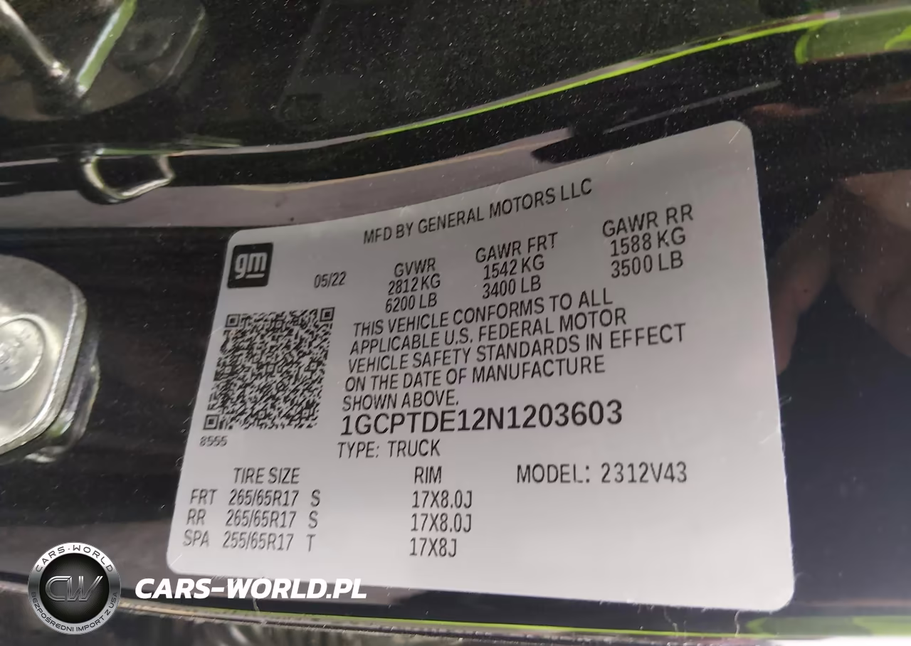 2022 Chevrolet Colorado 4Wd Long Box Z71 VIN:1GCPTDE12N1203603 - 9