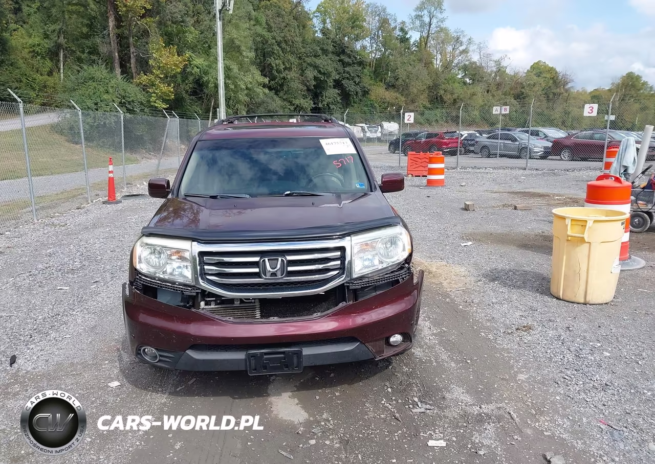 2013 Honda Pilot Touring VIN:5FNYF4H96DB054406 - 12