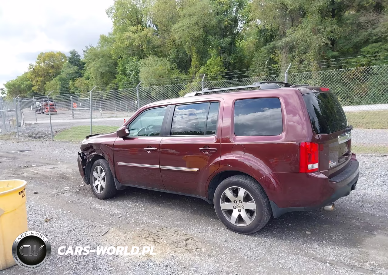 2013 Honda Pilot Touring VIN:5FNYF4H96DB054406 - 14