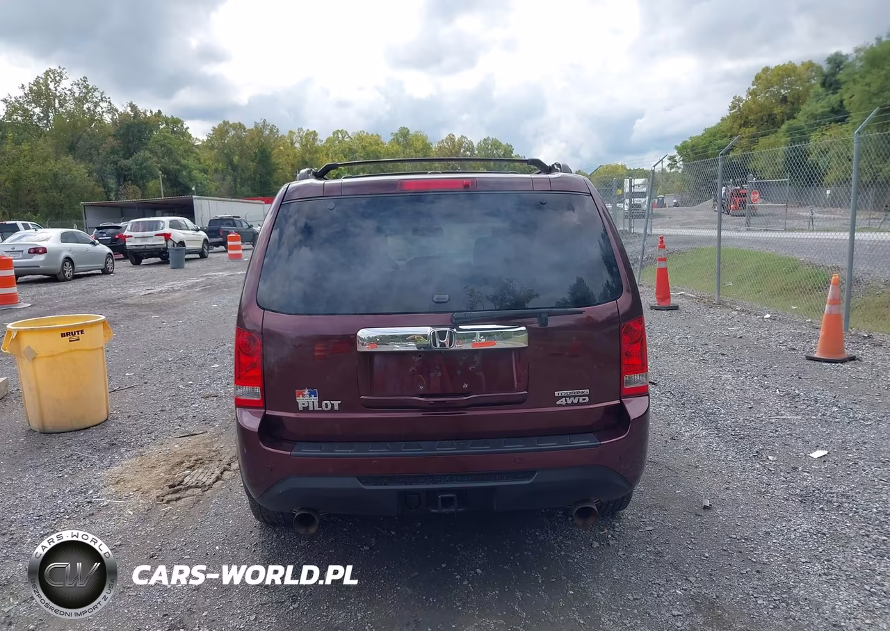 2013 Honda Pilot Touring VIN:5FNYF4H96DB054406 - 16