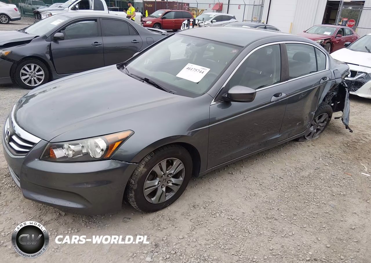 2012 Honda Accord 2.4 Se VIN:1HGCP2F69CA236291 - 2