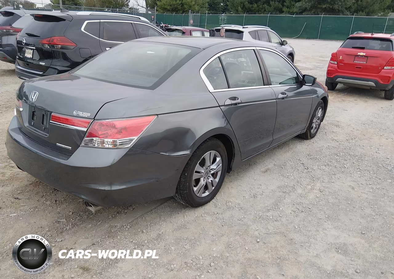 2012 Honda Accord 2.4 Se VIN:1HGCP2F69CA236291 - 4
