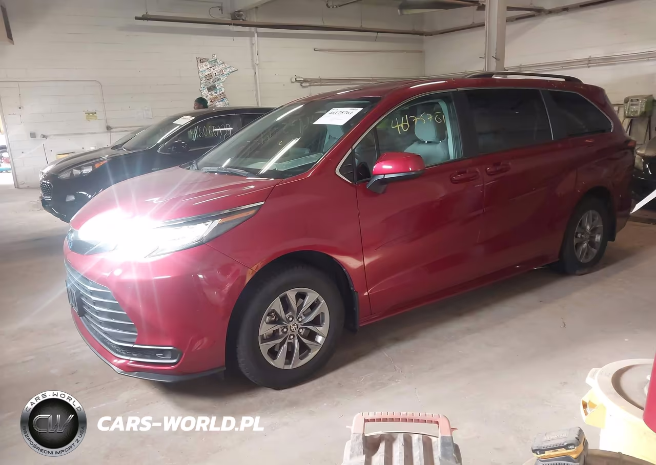 2022 Toyota Sienna Le VIN:5TDKSKFC6NS046727 - 2