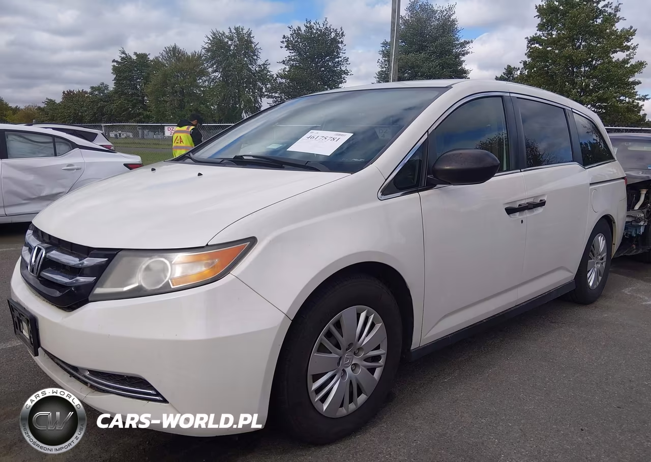 2015 Honda Odyssey Lx VIN:5FNRL5H21FB114407 - 2