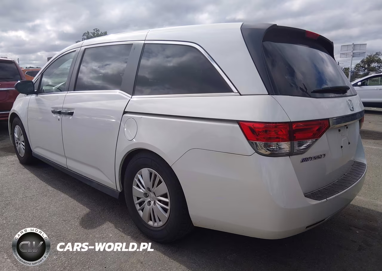 2015 Honda Odyssey Lx VIN:5FNRL5H21FB114407 - 3