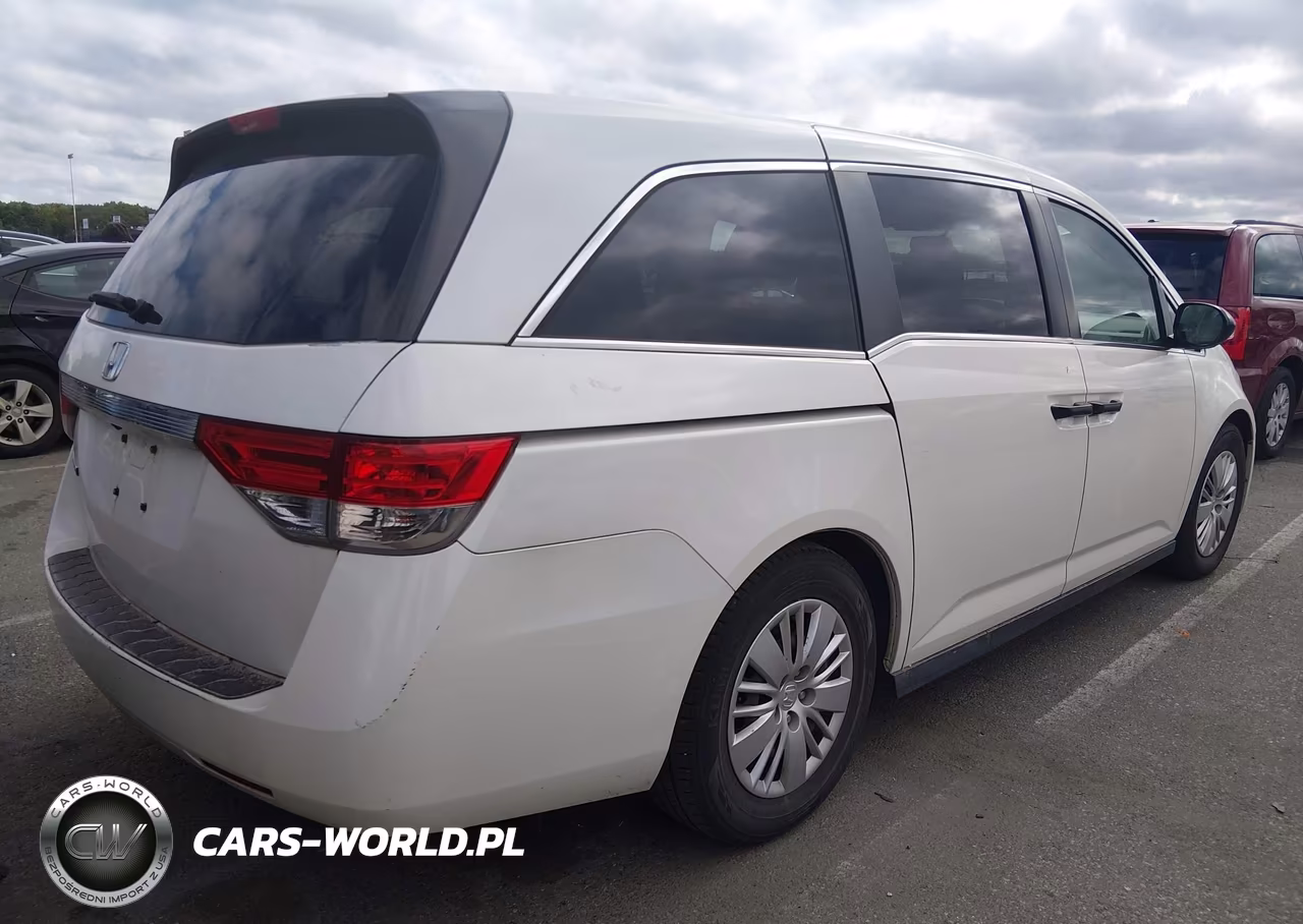 2015 Honda Odyssey Lx VIN:5FNRL5H21FB114407 - 4