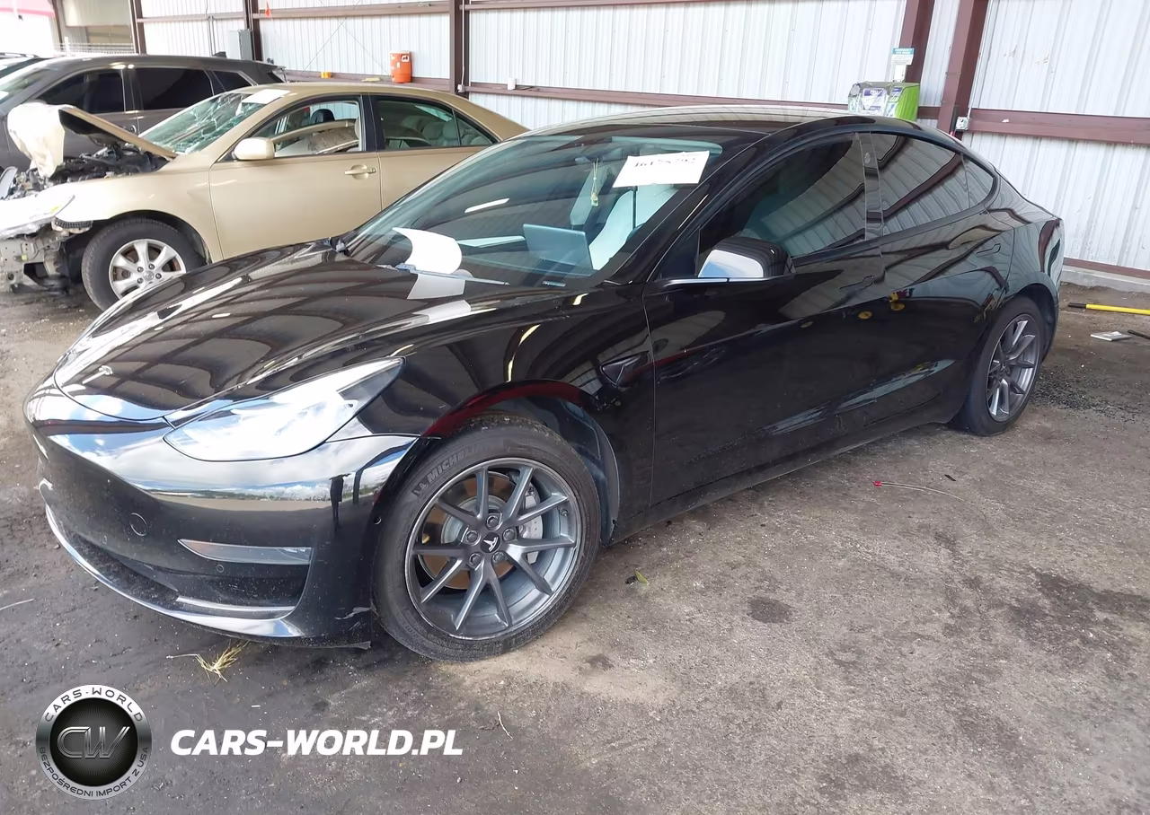 2021 Tesla Model 3 Standard Range Plus Rear-Wheel Drive VIN:5YJ3E1EA5MF045609 - 2