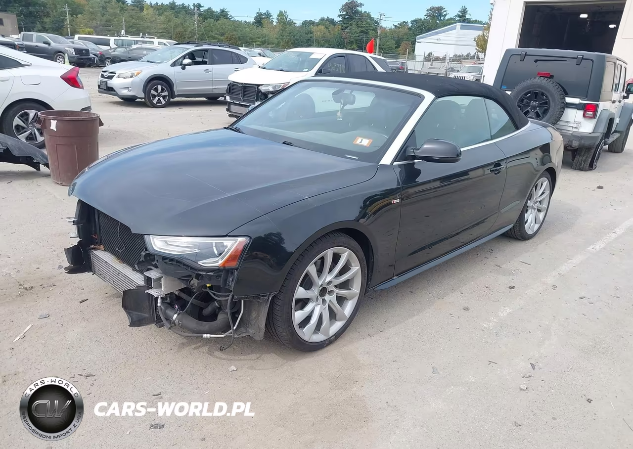 2015 Audi A5 2.0T Premium VIN:WAUMFAFH4FN012583 - 2