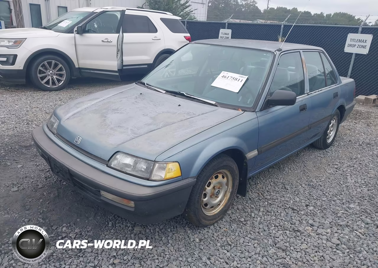 1991 Honda Civic Dx VIN:1HGED3640ML056595 - 2