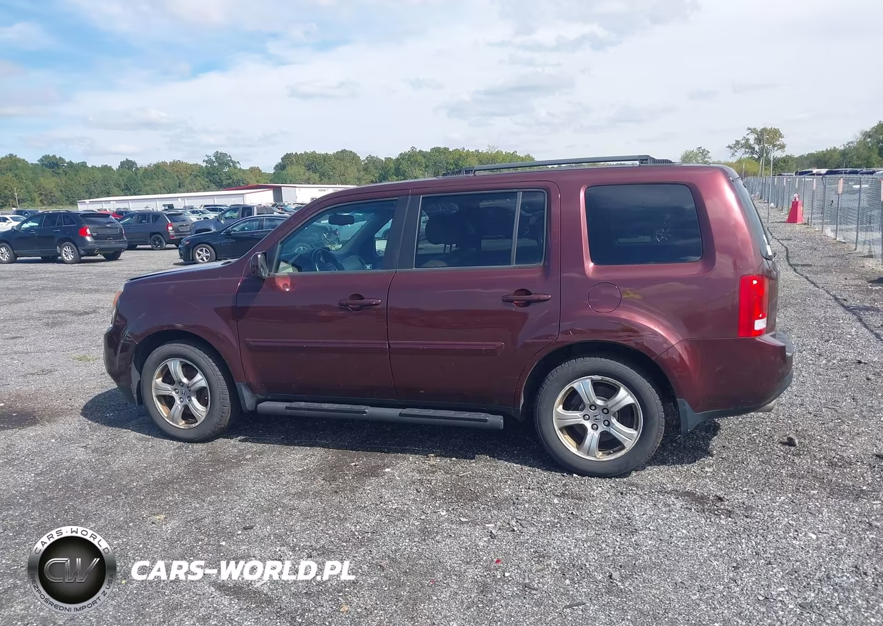 2012 Honda Pilot Ex-L VIN:5FNYF4H51CB062487 - 14