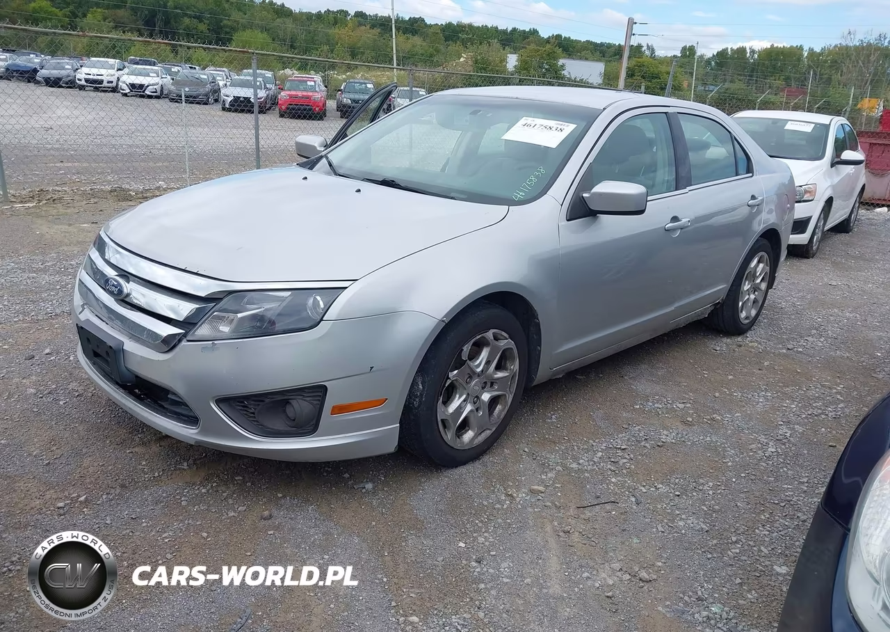 2010 Ford Fusion Se VIN:3FAHP0HA3AR405840 - 2