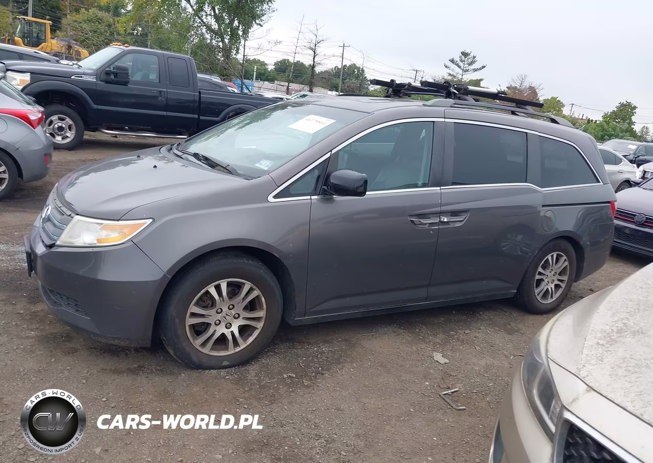 2012 Honda Odyssey Ex-L VIN:5FNRL5H60CB048673 - 14
