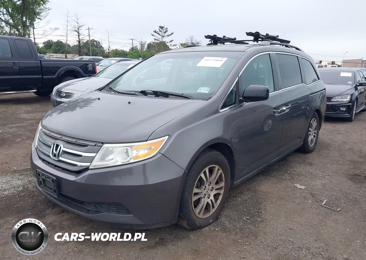 2012 Honda Odyssey Ex-L VIN:5FNRL5H60CB048673 - 2