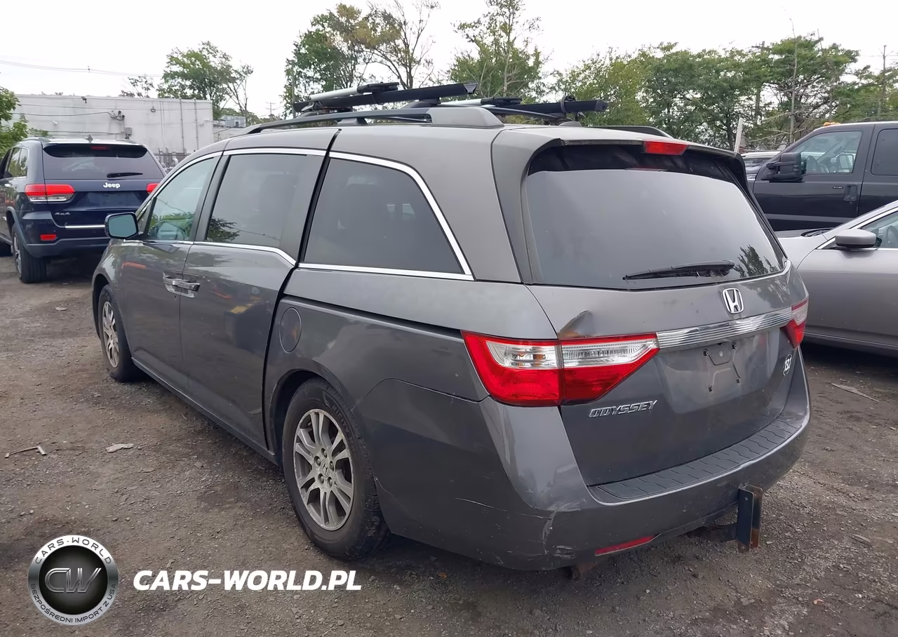 2012 Honda Odyssey Ex-L VIN:5FNRL5H60CB048673 - 3