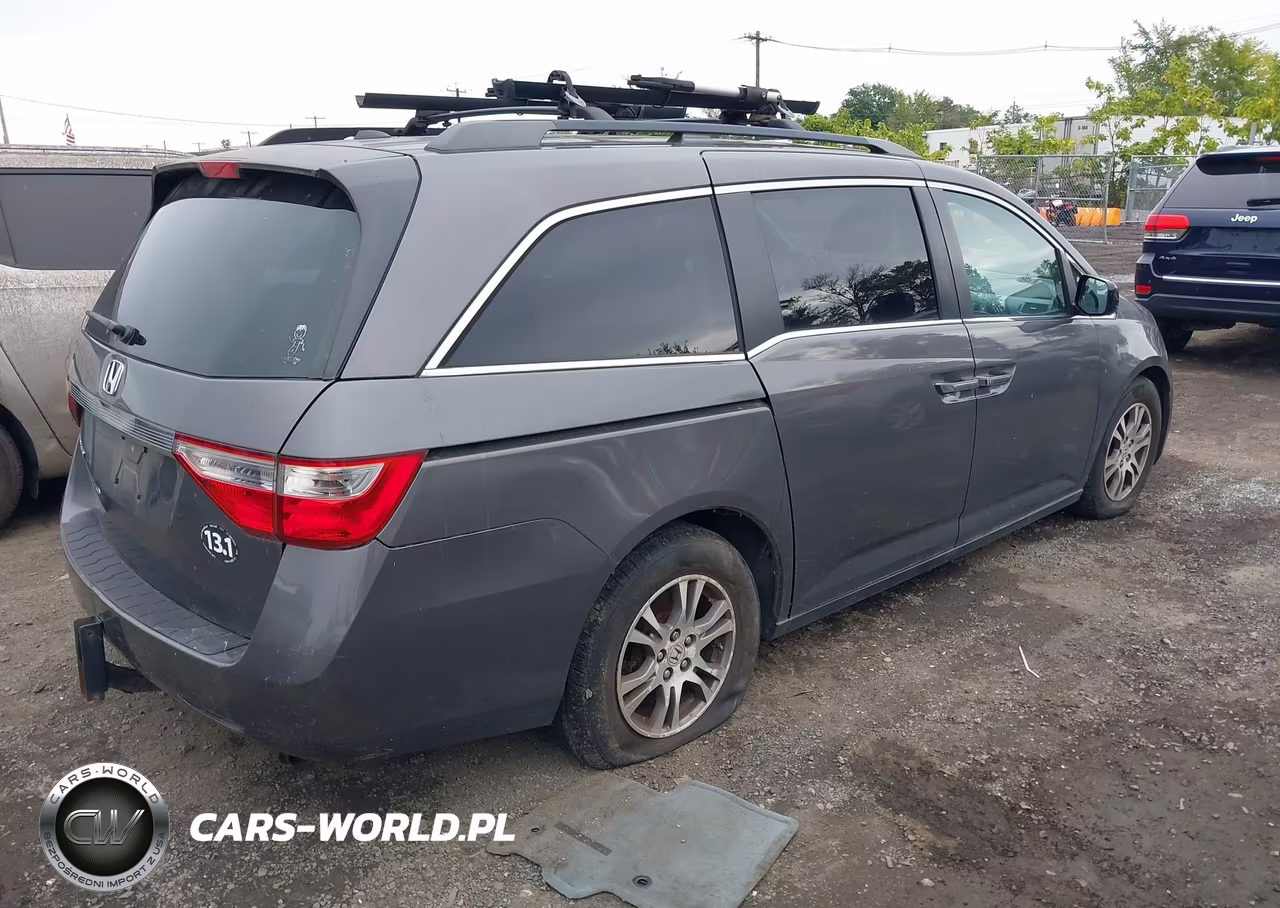 2012 Honda Odyssey Ex-L VIN:5FNRL5H60CB048673 - 4