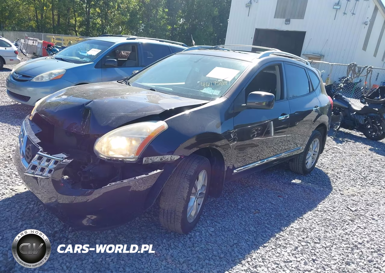 2012 Nissan Rogue Sv VIN:JN8AS5MV5CW382811 - 2
