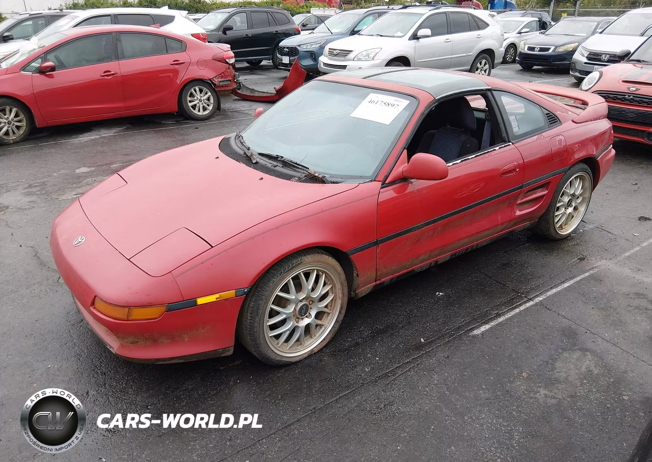 1991 Toyota Mr2 Sport Roof VIN:JT2SW21N3M0008783 - 2