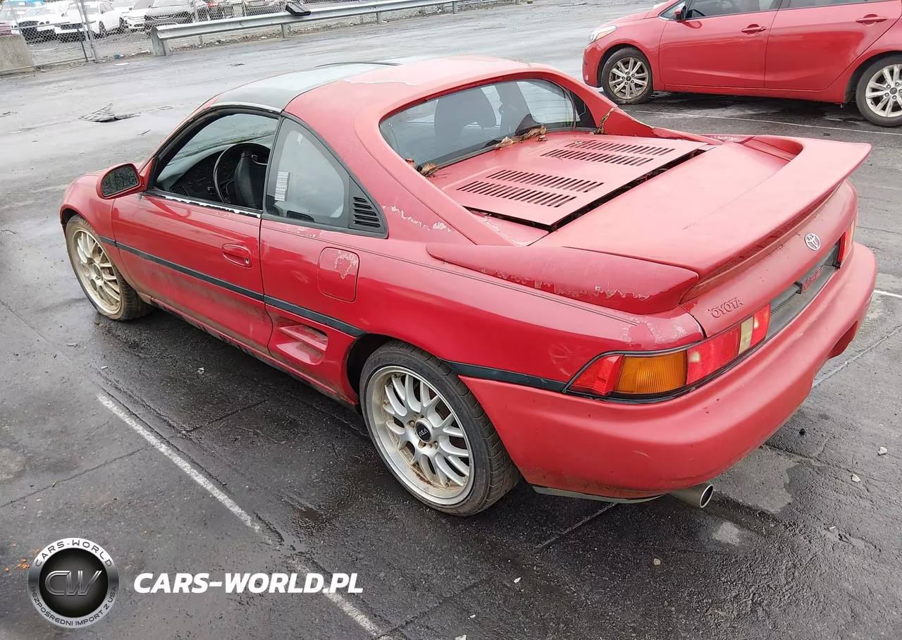 1991 Toyota Mr2 Sport Roof VIN:JT2SW21N3M0008783 - 3