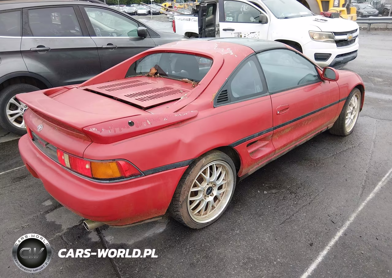 1991 Toyota Mr2 Sport Roof VIN:JT2SW21N3M0008783 - 4