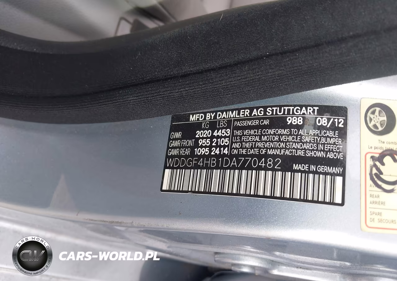 2013 Mercedes-Benz C 250 Sport VIN:WDDGF4HB1DA770482 - 9