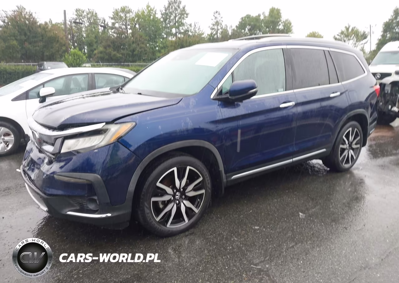 2019 Honda Pilot Touring VIN:5FNYF5H96KB030321 - 2