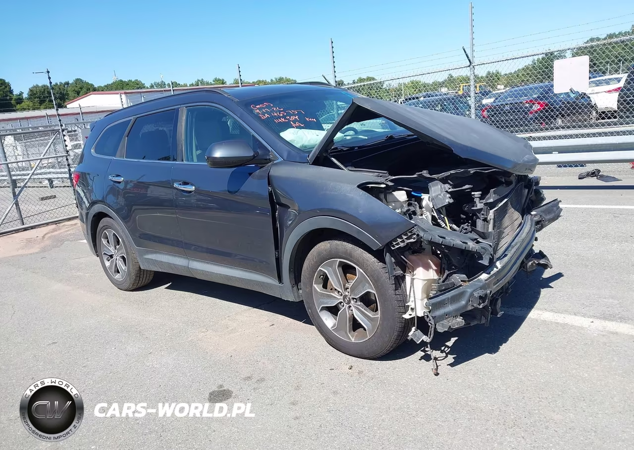 2016 Hyundai Santa Fe Se VIN:KM8SM4HF9GU148904 - 1